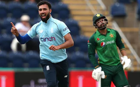 IND vs ENG T20 series in a week; Pakistani-origin player Saqib Mahmood is not getting visa to India