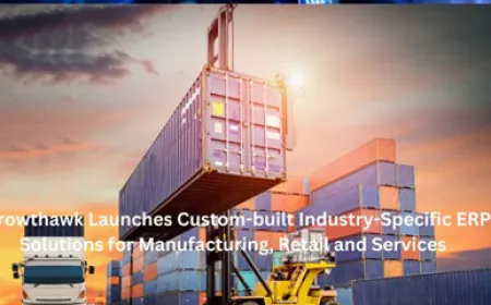 Growthawk Launches Custom-built Industry-Specific ERP Solutions For Manufacturing, Retail And Services