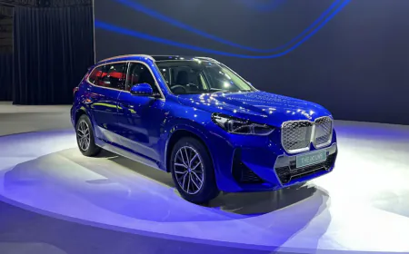 BMW's first 'Made in India' electric car BMW iX1 LWB launched in Auto Expo 2025