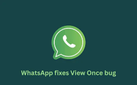 Whatsapp fixed this bug, messages with View Once could be viewed again and again