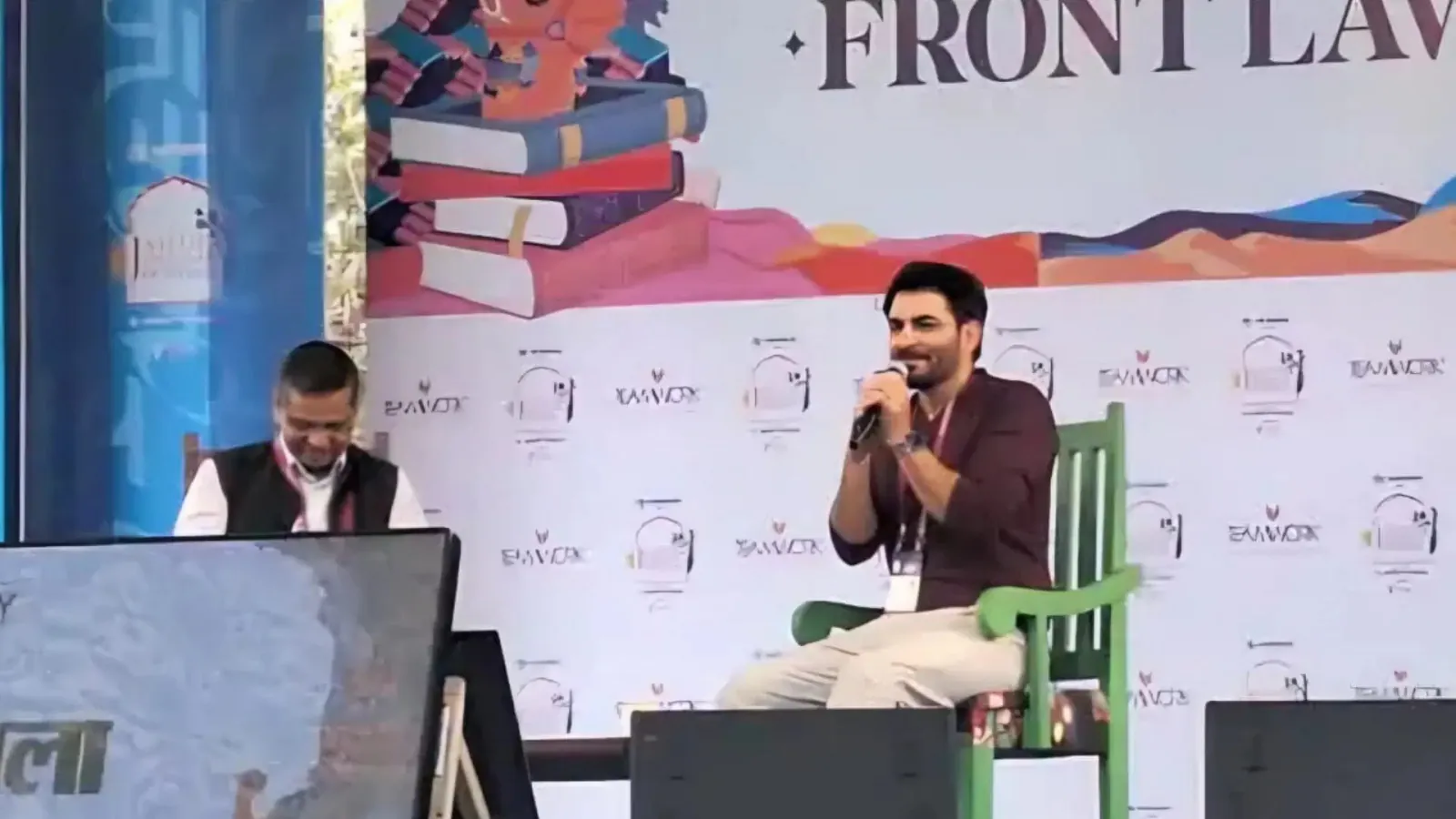 Bollywood actor Manav Kaul shared his life experiences on the last day of JLF, said- ran a tea shop
