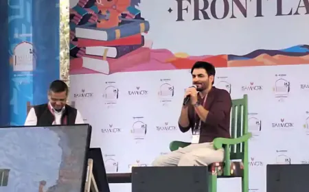 Bollywood actor Manav Kaul shared his life experiences on the last day of JLF, said- ran a tea shop