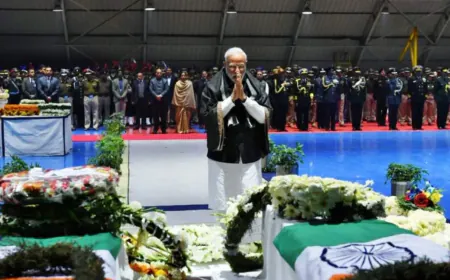 PM Modi and Shah paid tribute to the martyrs of Pulwama attack