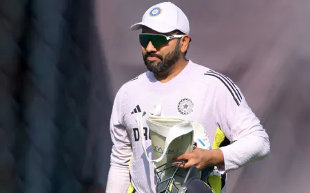 Indian team led by Rohit Sharma leaves for Dubai to participate in Champions Trophy 2025