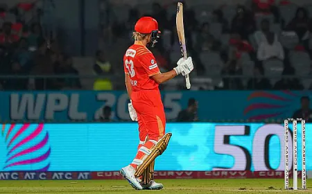 Gujarat Giants won the toss in WPL 2025, invited UP Warriors to bat