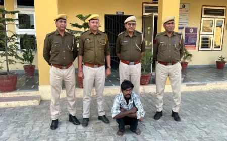 5 kg silver was stolen from the home of a jeweler who had gone to a wedding; Accused is currently in Hanumangarh police custody