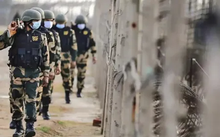 India caught 2601 Bangladeshis on Bangladesh border, success after BSF alert