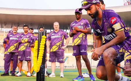 Ajinkya Rahane joins KKR in worshipping stumps, Eden Gardens pitch curator seeks blessings