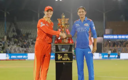 WPL 2025: Mumbai Indians set a flurry of records against Gujarat Giants in the Eliminator