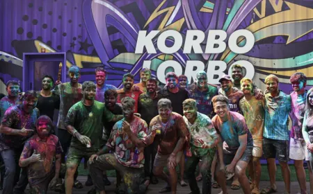 IPL 2025: Kolkata Knight Riders celebrated Holi in the training camp, players were seen immersed in color
