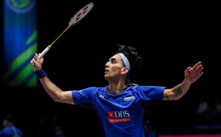 Lakshya Sen out after losing to Li Shi Feng in quarter-finals, disappointment in men's doubles