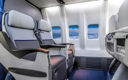 Want to upgrade your seat in flight without spending extra?; First-class travel in economy class