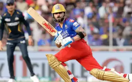 Cricketer Virat Kohli created a record leaving behind Shikhar Dhawan