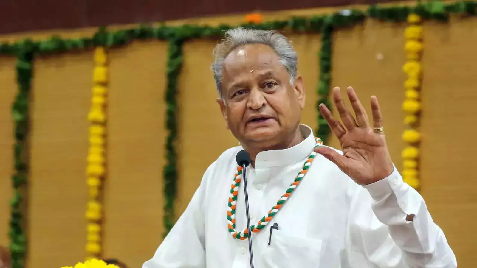 Ashok Gehlot becomes a topic of discussion in political circles for being silent on Waqf Bill