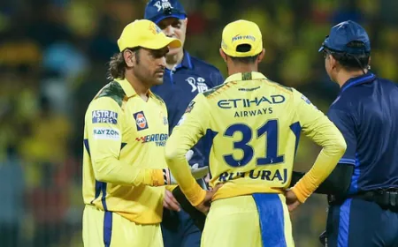 CSK vs DC: Dhoni can become the captain of CSK; Rituraj maybe playing against Delhi