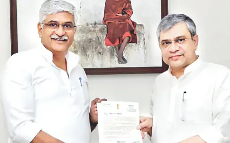 Union Minister Shekhawat approved new rail line between Ramdevra-Pokhran, travel to Jaisalmer will be easy