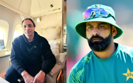 Controversy between Mohammad Hafeez and Shoaib Akhtar over an old statement during PSL; Know more