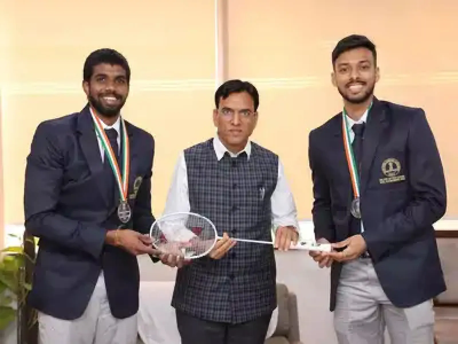 Satwiksairaj Rankireddy and Chirag Shetty get Major Dhyanchand Khel Ratna Award