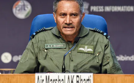 Air Marshal gave big statement on Operation Sindoor, 'All Indian pilots returned'