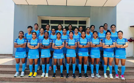 Hockey India announces 24-member junior women's squad for four-nation tournament in Argentina