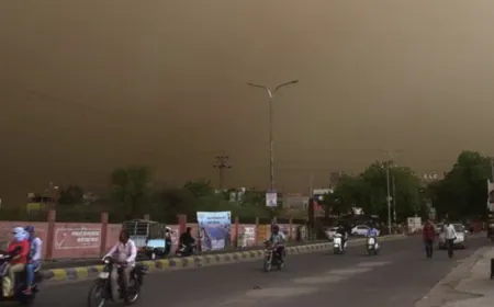 Weather will wreak havoc in Rajasthan, warning of strong storm and storm issued