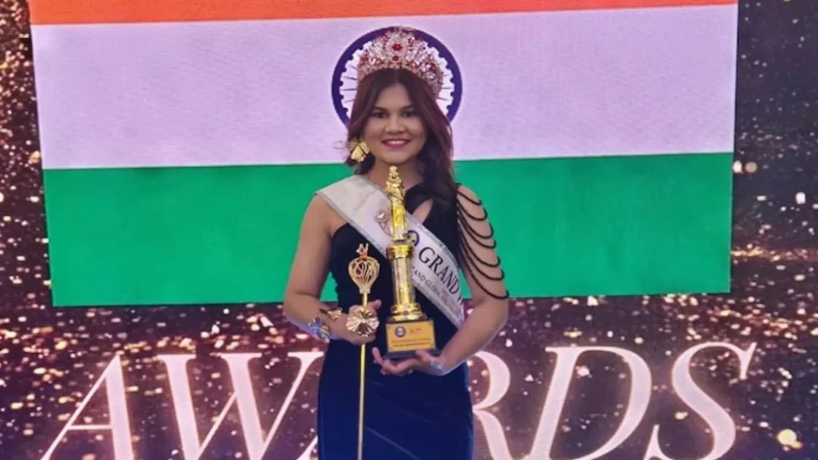 Komal Vaishnav from Jalore Wins Miss Universe Grand Global Ambassador 2025 in Malaysia