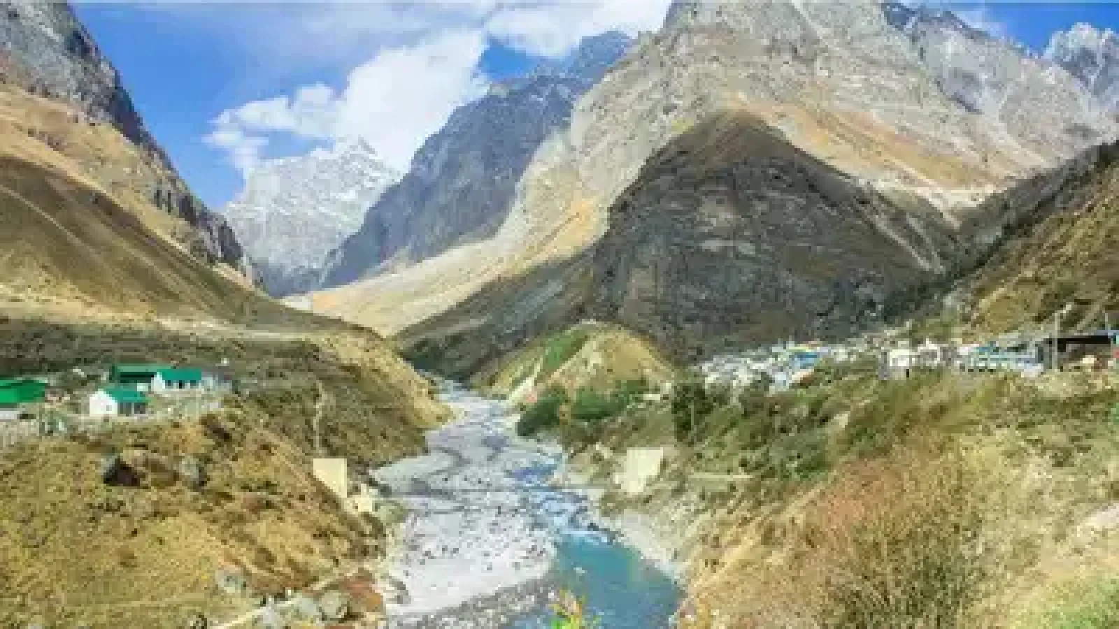 First village of India in Uttarakhand, from here only you can see Saraswati river
