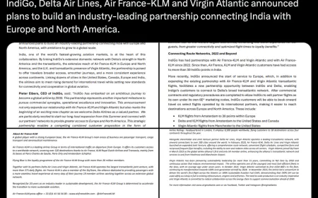 Deal between Indigo, Delta, Air France-KLM and Virgin Atlantic, travel from India to Europe and America will become easier