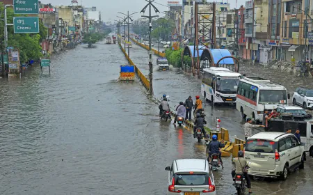 Heavy rain Alert: Raining since morning in many districts including Jaipur, Alwar, Dausa