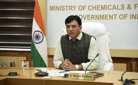 Mandaviya said - India creating an ecosystem, created 7.5 crore jobs created in seven years