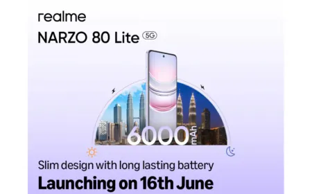 Realme will launch Narzo 80 Lite 5G on June 16 in India, with affordable price