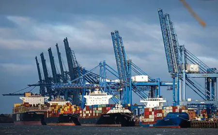 Merchandise exports fell by more than 2%, service exports increased in May