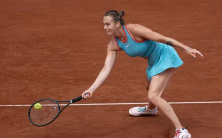 Sabalenka defeated Masarova in straight sets in Berlin Open 2025's quarter-finals