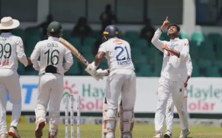 Jayasuriya-De Silva's wonder, Sri Lanka four wickets away from a big win over Bangladesh