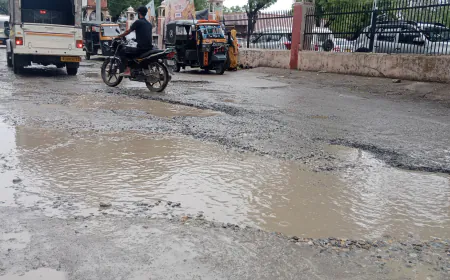 59 mm rain in Abu Road in the last 24 hours; Car washed away in Bawali village