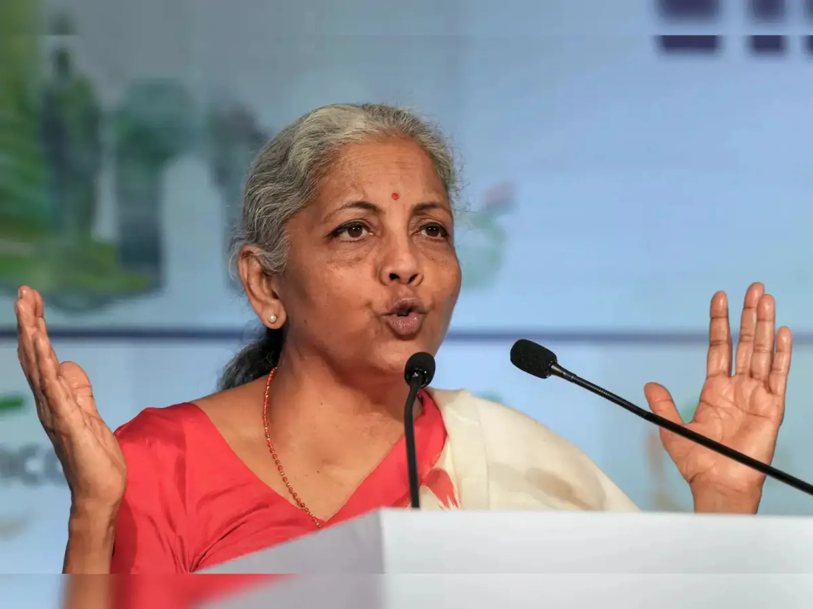 Finance Minister Sitharaman said - balance is necessary between ecosystem-development; honored two taxpayers