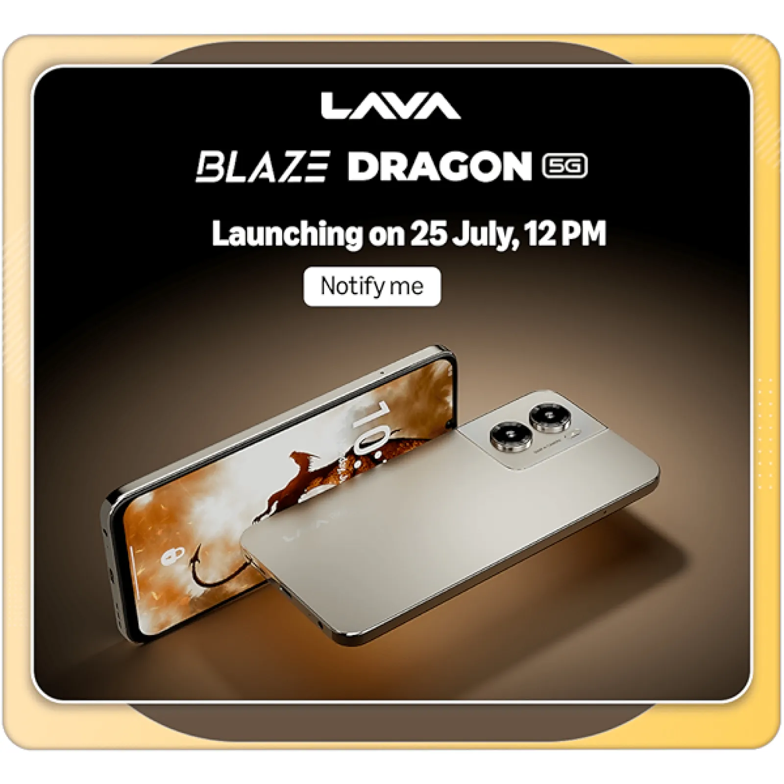 Lava Blaze Dragon 5G launching in India on July 25 with great features for less than 10,000