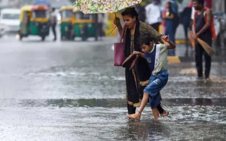 Heavy rain alert in 12 Rajasthan districts today and for the next four days
