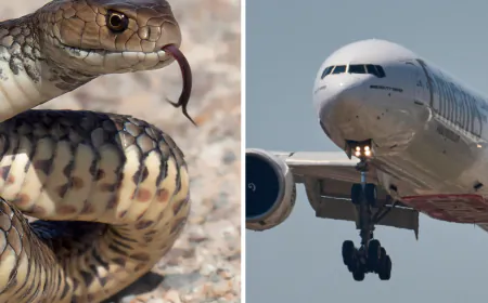 Snake found in plane in Australia, panic among passengers; flight delayed