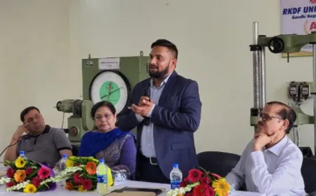 Dr. Sunil Kapoor Bhopal RKDF Unveils AI-Integrated UG and PG Programs For Upcoming Session 2025-26