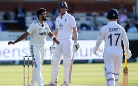 India's last wicket fell strangely, Team India missed a win at Lord's