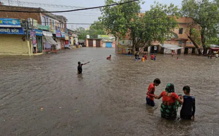 Low-pressure area formed in Rajasthan, heavy rain warning in eastern parts today; Know the situation