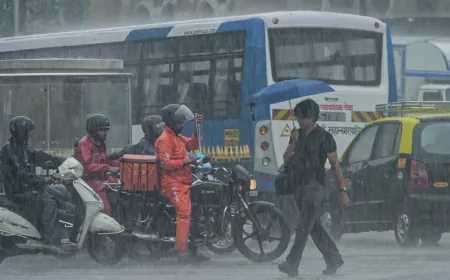 Heavy rain red alert in Rajasthan for the next three days; Schools declared holiday