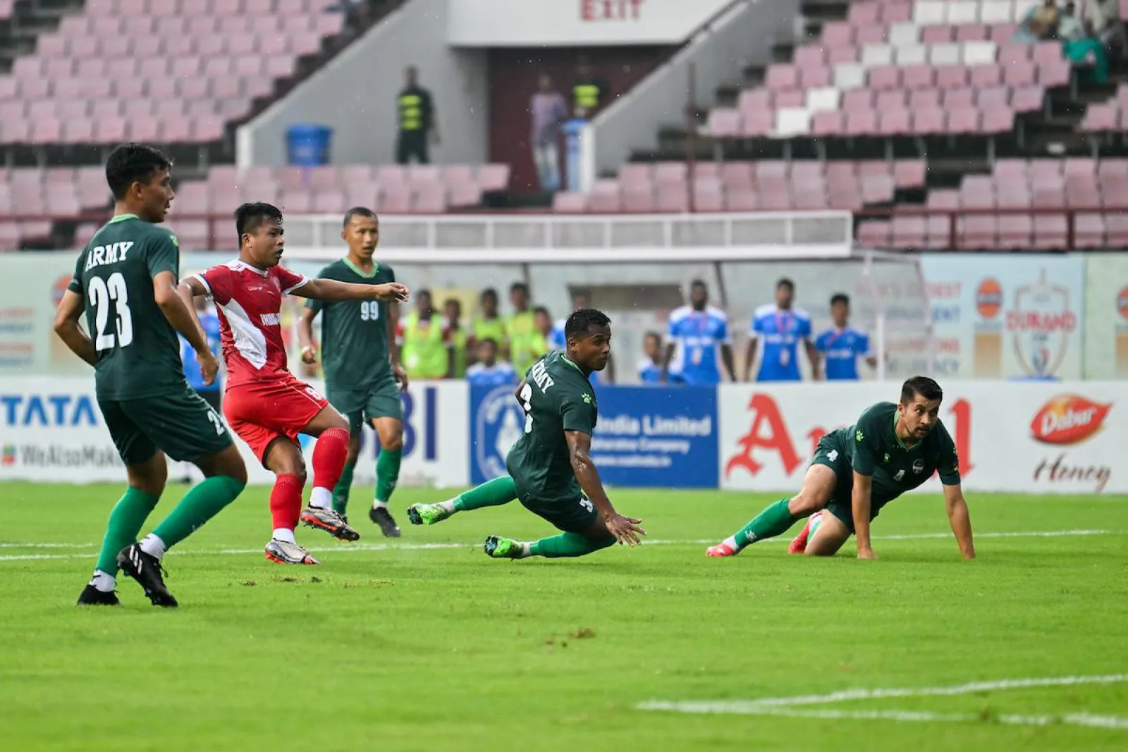 Durand Cup 2025: Indian Army FT beat ten-men Tribhuwan Army FC by one goal
