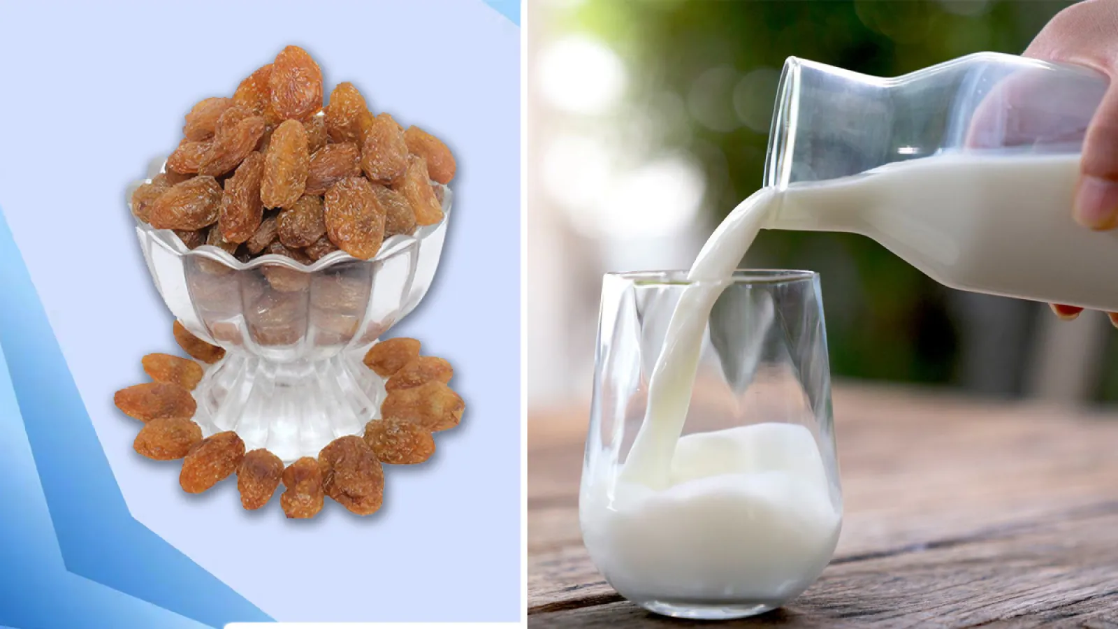 Milk and Raisins: A Natural Way to Boost Energy and Health