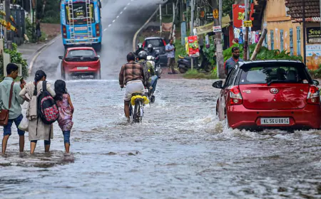 Heavy Monsoon Rains Lash Rajasthan; IMD Issues Thunderstorm Alert in 18 Districts
