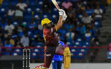 CPL 2025: Pollard Smashes 6 Sixes, Guides Trinbago to 18-Run Win