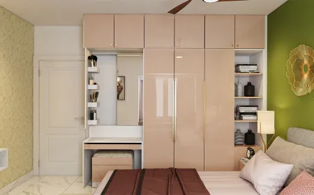 7 Space-Saving Bed and Dressing Tables With Mirrors Ideas for Urban Homes