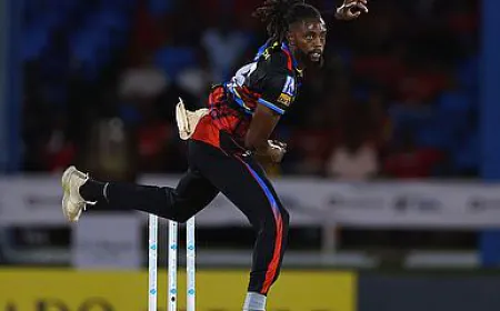 Trinbago Knight Riders Beat Antigua by 8 Wickets, Move to 2nd on CPL Points Table