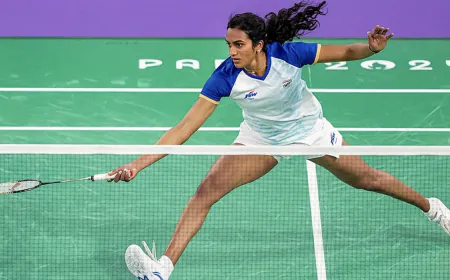 PV Sindhu’s Dream Run Ends in Paris as Wardani Reaches Semi-Finals